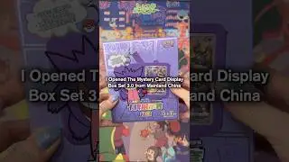 I Opened The Pokemon Gengar Mystery Box from China #Shorts #pokemon
