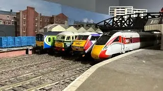 Model Railway: Sunday Running IN NEW Trains on Iphone ft @SYTransports