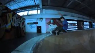Jon Pine and Sean Sean Plundeke ripping Garden Sk8