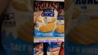 Have You Tried This? Ruffles Double Chrunch Salt And Vinegar 🧂🥔