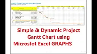 Gantt Chart in Excel using Graphs