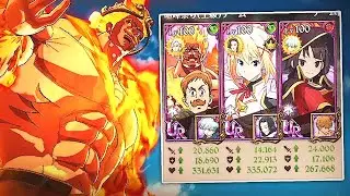 UR ESCANOR IS A PROBLEM WITH DARKNESS + MEGUMIN! 7DS GRAND CROSS