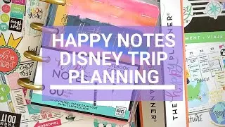 Happy Notes by Happy Planner for Disney Parks Trip Planning