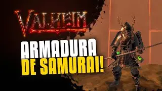 Set Completo de Samurai! Katana Fort&iacute;ssima! - Valheim glitnir