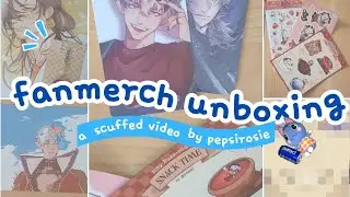 holostars EN fanmerch unboxing