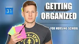 How to Get Organized in NURSING School - Get Organized With Me
