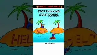 Stop thinking start doing#motivationalvideo#motivationalchannel#workharder#startdoing