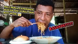 MAKAN ROTI DAN MIE KOREA ENAK JUGA YA #food 