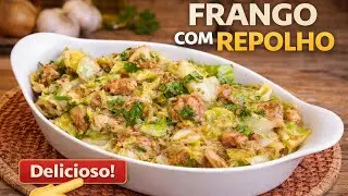 🔥REPOLHO SEM GRAÇA NUNCA MAIS | FRANGO COM REPOLHO AO MOLHO ORIENTAL DELICIOSO E ECONÔMICO