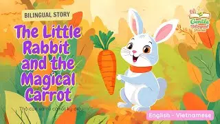 Bilingual Story: The Little Rabbit and the Magical Carrot | English Vietnamese Kids Story