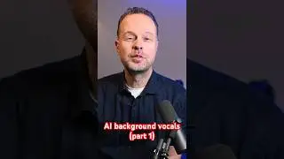 AI background vocals (part 1) #shorts