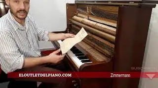Venta de Pianos: Perfecto Mini Piano Zimmermann - Un Clásico Alemán
