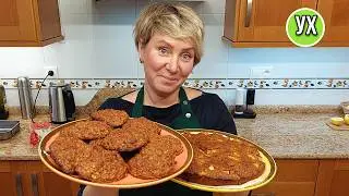 ИЗ ОДНОГО ТЕСТА - вкуснейшие  коврижка и печенье, минимум сахара и муки в рецепте!