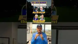 The newest members of Augusta National Golf Club! #masters #golf #augusta