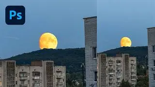 The Secret to Creating a Massive Moon in Photoshop