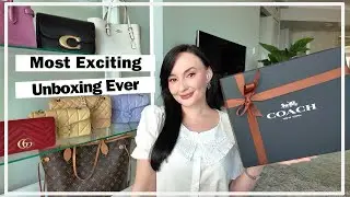 MY BEST COACH BAG UNBOXING TO DATE
