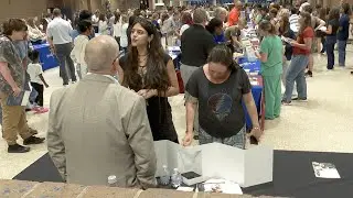 The Fort Mill School District College Fair at Fort Mill High School.