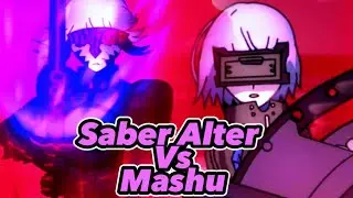 Mashu Vs Saber Alter || Fan Animation