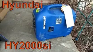 Бензиновый генератор Hyundai HY2000si  обзор (помощь солнечной электростанции)