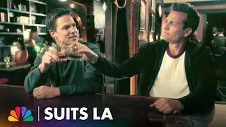Harvey and Ted Grab a Drink Together | Suits LA | NBC