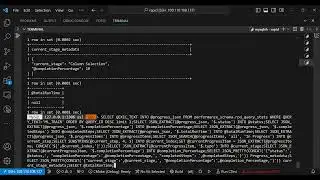 Demo: Progress Tracking of Machine Learning tasks with MySQL HeatWave AutoML
