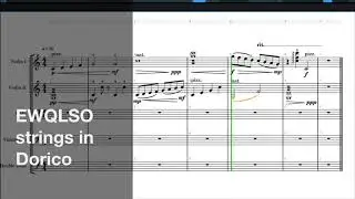 EWQLSO Strings in Dorico