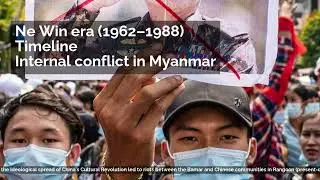 Ne Win era (1962&ndash;1988) | Timeline | Internal conflict in Myanmar