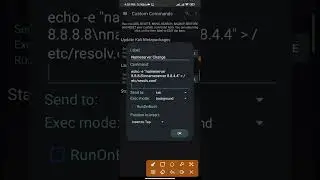 how to change name server on KALI NETHUNTER Boot ( because the original name server is very slow)