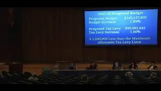 Budget Hearing - May 6, 2025