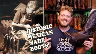 Cristobal Romero Cowboy Boots are Mexican History!