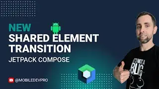 Интеграция НОВОГО общего элемента перехода с Jetpack Compose | Приложение Android Chat | CloseTalk.app