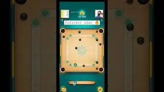 Mastermind indirect shot 🔥 #shorts #viral #carrom #like #carrompool