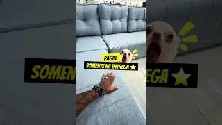 Sof&aacute; de canto cinza pra mudar sua sala 😍 | Estrela M&oacute;veis