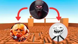 BRAINROT ODIN VS TROLLFACE NEXTBOT VS SCP096 In Garry Mod #5