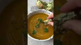 Air Fryer pumpkin soup #shorts