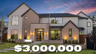 DALLAS REALTORS TOUR A $3M TRANSITIONAL HOME | Inside a Stunning Custom Home!