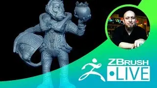 (Часть 1) Т.С. Виттельсбах &mdash; Скульптурирование, 3D-печать и ZBrush &mdash; Эпизод 18
