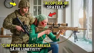 Navy SEALs apărau poarta — nimeni nu ştia că bucătăreasa este un sniper de elită!