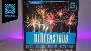 Bl&uuml;tenstaub von Argento | Edle 30mm Batterie