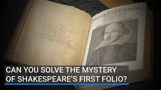 Could you help solve the mystery in this rare copy of Shakespeare's First Folio?