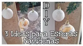 Ideas para reciclar esferas navideñas / como renovar esferas navideñas
