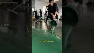 Efficient Floor Surface Repair! ⚙️ #SurfaceRepair #ConcreteFix #FloorRestoration #quicksolution