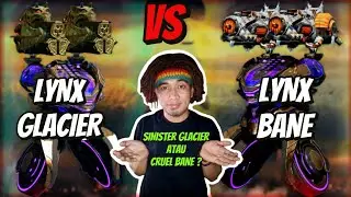 WAR ROBOTS | Lynx Sinister Glacier VS Lynx Cruel Bane - WR Comparison
