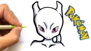 COMMENT DESSINER MEWTWO FACILEMENT POKEMON