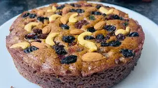  Eggless Plum cake #plumcake #christmasspecial #egglesscake #trending #fypシ #viral 