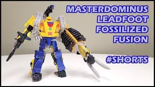 Preview of Masterdominus and Leadfoot Fossilized Fusion