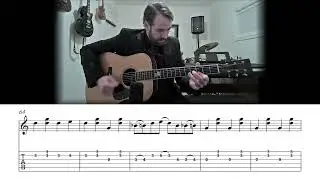 I Saw the Light - Carter Style Flatpicking Guitar Lesson (Sheet Music + TAB)
