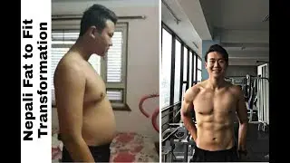 Nepali Teen Fat to Fit Transformation| 2 years| Sudeep Saru Magar