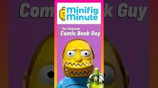 The Simpsons Comic Book Guy LEGO Minifigure - Minifig Minute #legotoys #lego #minifigures