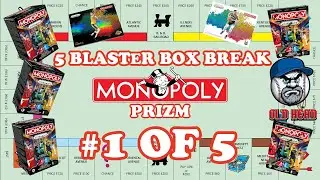 2024-25 MONOPOLY PRIZM BLASTER BOXES!! 1 OF 5 BOX RIPZ!!!